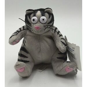 Crazy Shirts B Kliban Cat Plush Gray Tabby 5" Seated NWT 2019